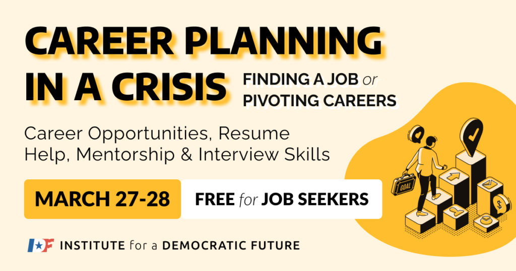 Career Planning in a Crisis